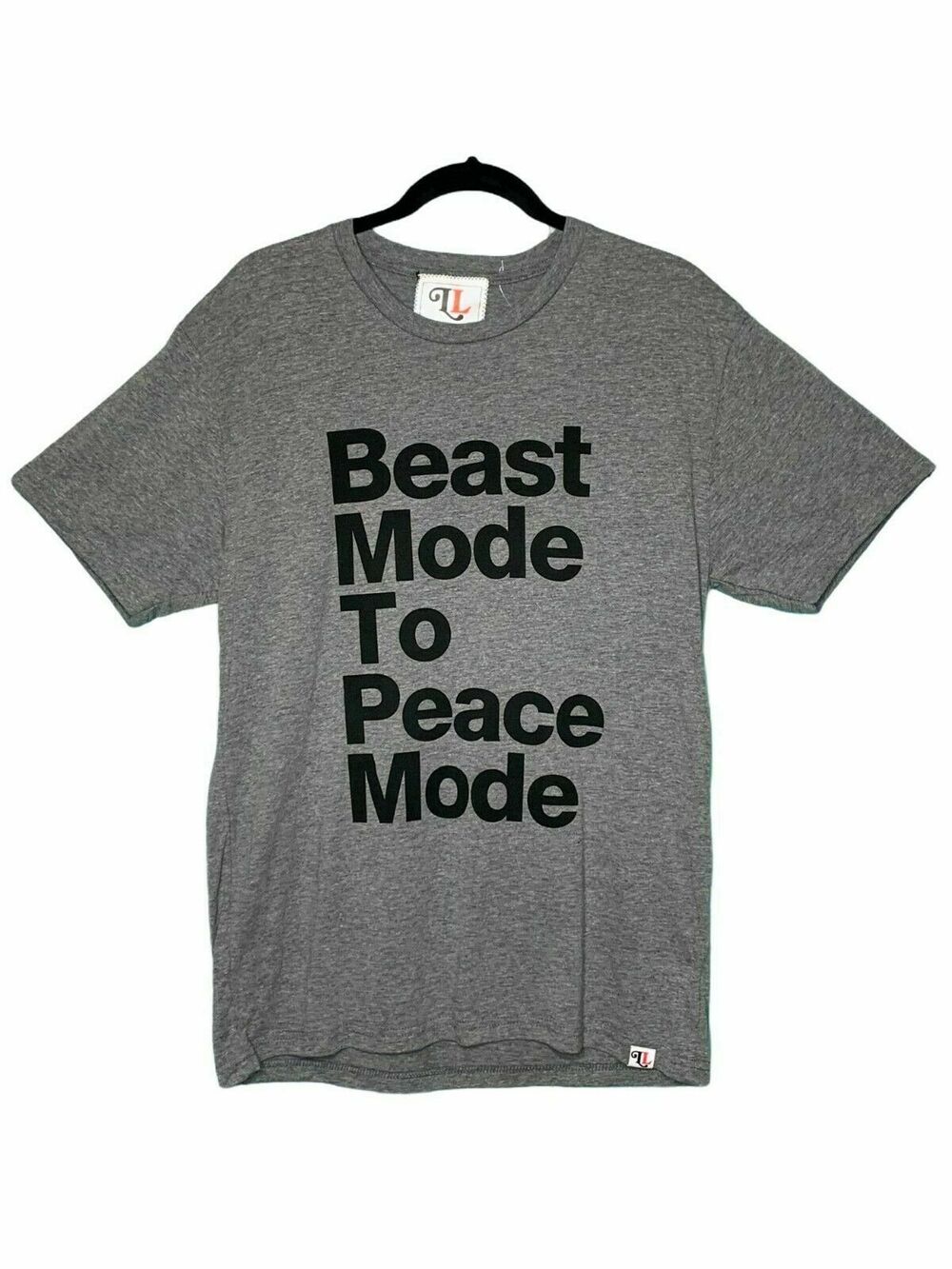 The Let Love Collection Soft Graphic Quotes T-Shirt Size S